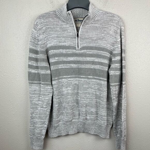 Urban Pipeline Quarter Zip Sweater Pullover Sweatshirt Size XL EUC - Picture 1 of 5